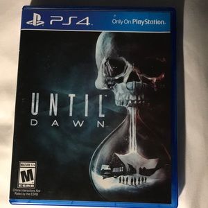 PS4 game “Until Dawn” preowned